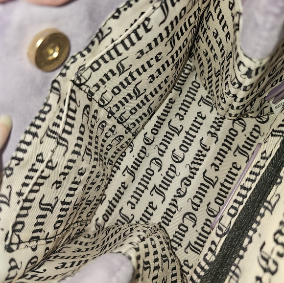 NWT Juicy Couture Big Spender Mini Tote In Dusty Violet - Picture 12 of 16